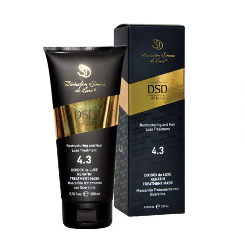 DSD de Luxe 4.3 Keratin Treatment Mask Atstatomoji kaukė su keratinu