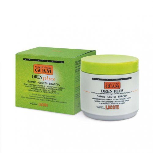 Guam Fanghi dAlga Dren Plus Anti-cellulite Mask Anticeliulitinė kaukė su drenuojamuoju poveikiu