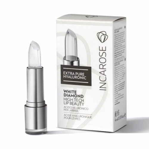 Incarose White Diamond Hyaluronic Acid For Lips Lūpų dažai-blizgesys ypatingam drėkinimui