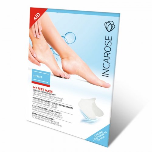 Incarose Ultra Hydrating Socks Intensyviai drėkinanti pėdų kaukė