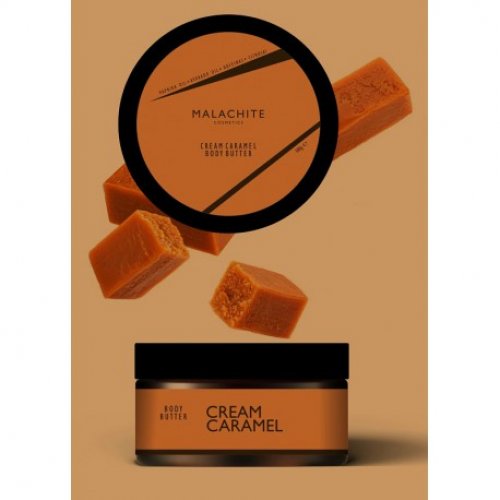 Malachite Cosmetics Caramel Body Butter Kūno sviestas