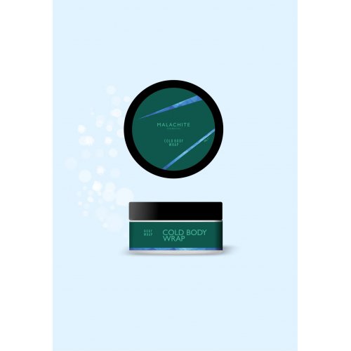 Malachite Cosmetics Cold Body Wrap Šaltas kūno įvyniojimas