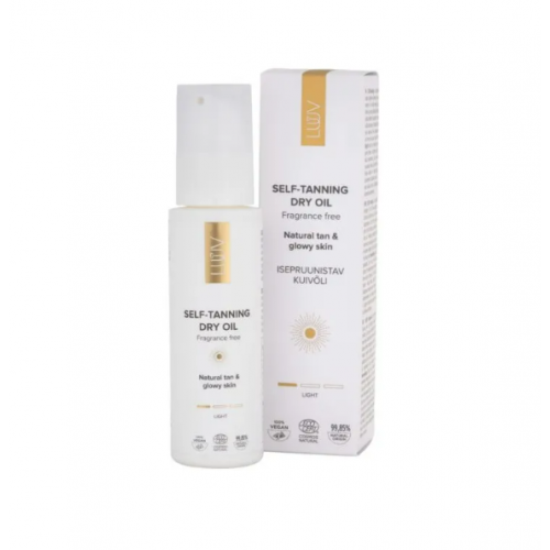 LUUV Self-Tanning Dry Oil Looduslik Isepruunistav kuivõli HELE