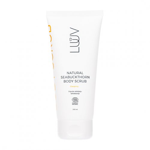 LUUV Sea Buckthorn Body Scrub Astelpaju kehakoorija