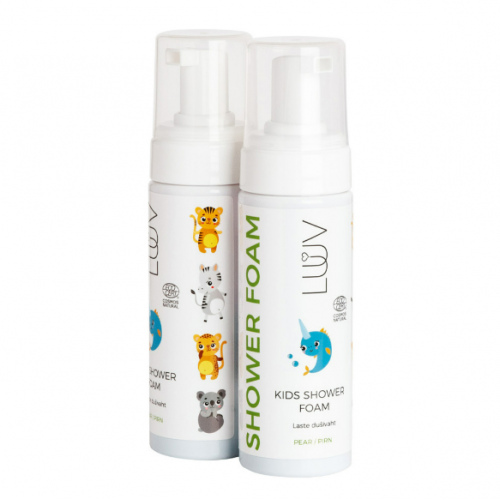 LUUV Kids Shower Foam Dušo putos vaikams