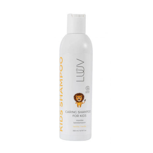 LUUV Caring Shampoo For Kids Vanilla Švelnus šampūnas vaikams Vanilė