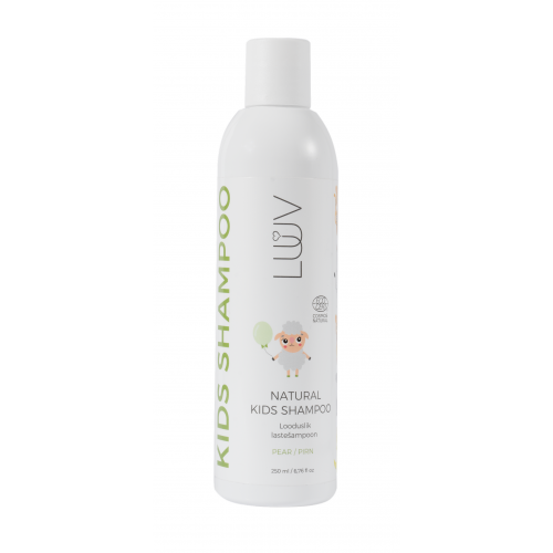 LUUV Natural Kids Shampoo Natūralus šampūnas vaikams