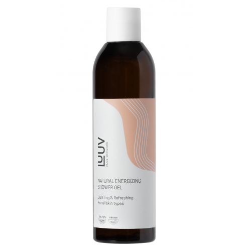 Luuv Natural Refreshing Carrot Shower Gel Natūrali gaivinamoji dušo želė su morkų ir eteriniais aliejais