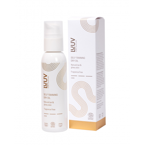 LUUV Self-Tanning Dry Oil Dark Looduslik Isepruunistav kuivõli TUME