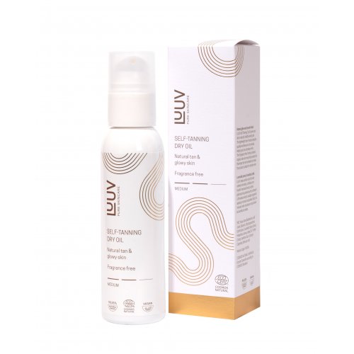 LUUV Self-Tanning Dry Oil Medium Looduslik Isepruunistav kuivõli KESKMINE