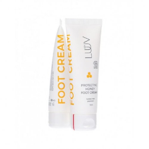 LUUV Nourishing Honey Foot Cream Mee jalakreem, kaitsev ja niisutav