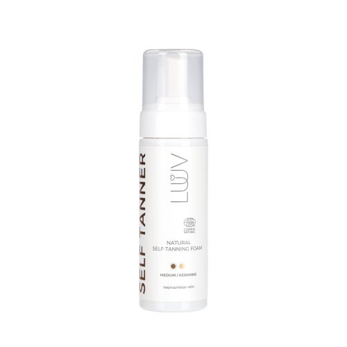 LUUV Self-Tanning Mousse Medium Isepruunistav vaht KESKMINE