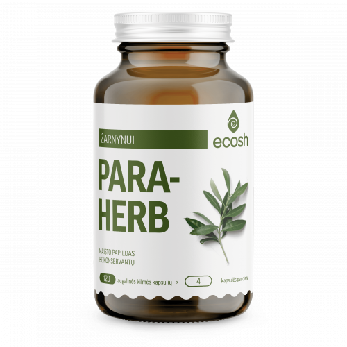 Ecosh Paraherb Against Parasites Toidulisand seedetrakti jaoks