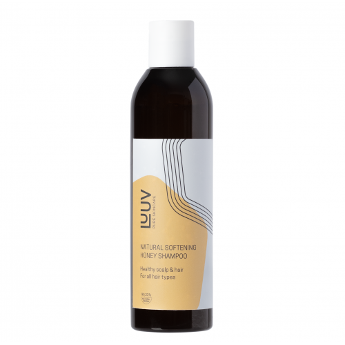 Luuv Natural Softening Honey Shampoo Minkštinamasis šampūnas su medumi