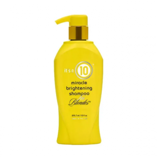 Photos - Hair Product It's a 10 Haircare It's a 10 Haircare Miracle Brightening Blonde Shampoo 295ml KS448157