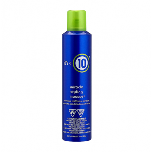 Photos - Hair Styling Product It's a 10 Haircare It's a 10 Haircare Miracle Styling Mousse 262ml KS848102
