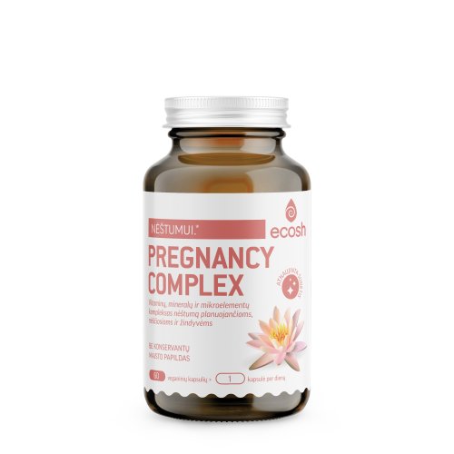 Ecosh Pregnancy Complex Maisto papildas nėštumui ir žindymui