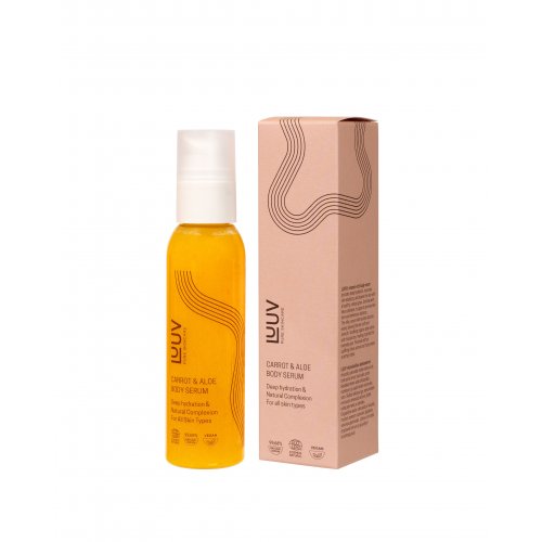 Luuv Natural Carrot Dry Oil with Aloe Vera Natūralus sausas morkų aliejus su alavijais