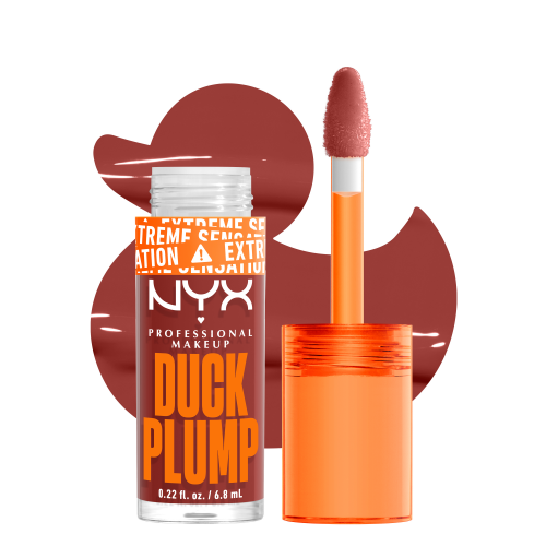 Photos - Lipstick & Lip Gloss NYX Professional Makeup Duck Plump High Pigment Plumping Lip Gloss 06 Brick Of Time KS915448