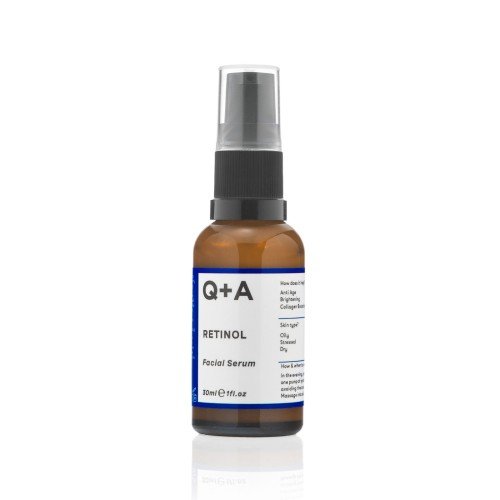 Q+A Retinol 0.2% Facial Serum Veido serumas su retinoliu