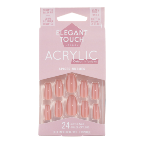 Elegant Touch Acrylic - Spiced Nutmeg Priklijuojami nagai