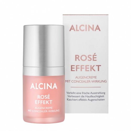 Alcina Rosé Effect Eye Cream Maskuojantis paakių kremas nuo raukšlių
