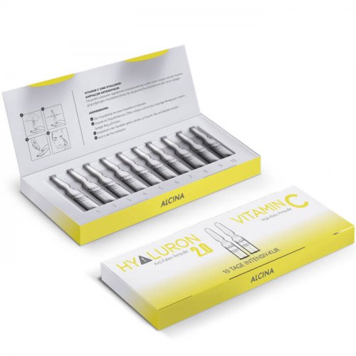Alcina Vitamin C And Hyaluron 2.0 Ampoules
