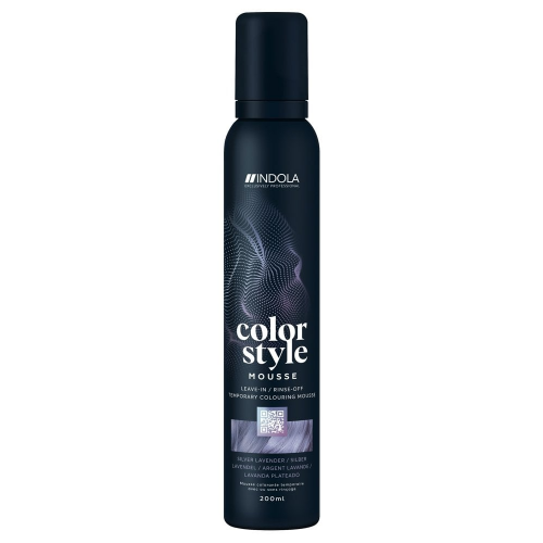 Indola Indola Color Style Mousse 200ml Silver Lavender