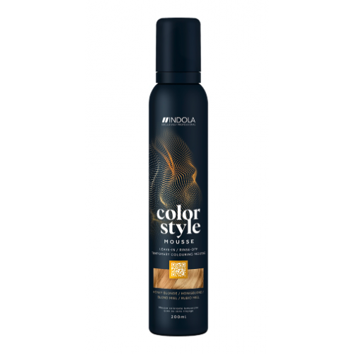 Indola Indola Color Style Mousse 200ml Honey Blonde