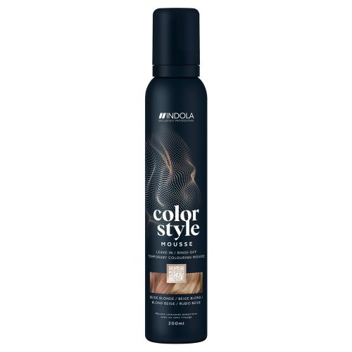 Indola Indola Color Style Mousse 200ml Beige Blonde