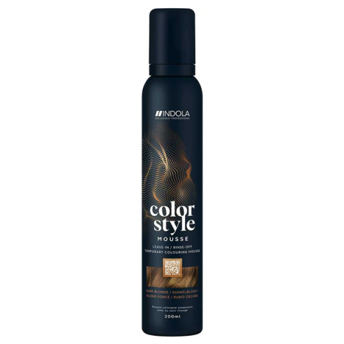 Indola Indola Color Style Mousse 200ml Dark Blonde