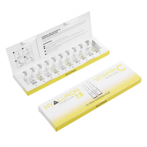Alcina Vitamin C And Hyaluron 2.0 Ampoules
