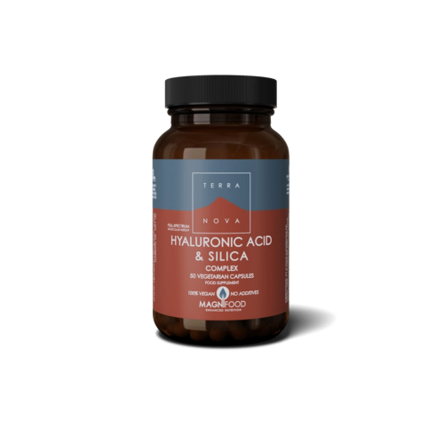 Terranova Terranova Hyaluronic Acid and Silica Complex 50 kapsulių