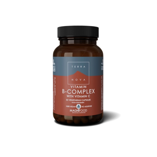 Terranova Vitamin B-Complex with Vitamin C Vitamino B kompleksas su Vitaminu C
