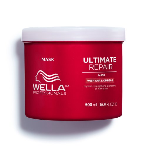 Wella Professionals Ultimate Repair Mask Intensyvaus poveikio kaukė pažeistiems plaukams STEP 2
