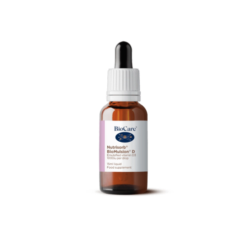 Biocare Nutrisorb BioMulsion Vitamin D Skystas Vitaminas D