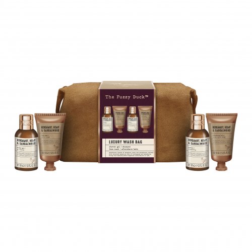 Photos - Cosmetic Gift Set Baylis & Harding The Fuzzy Duck Bergamot, Hemp & Sandalwood Men's Luxury Wash Bag Gift Set KS779104