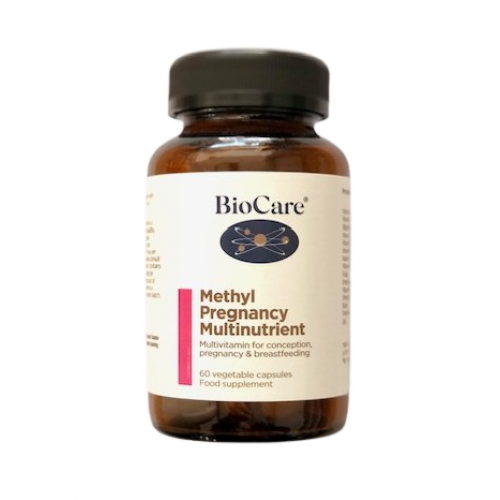 Biocare Methyl Pregnancy Multinutrient Maisto papildai moterims nėštumo ir žindymo laikotarpiu