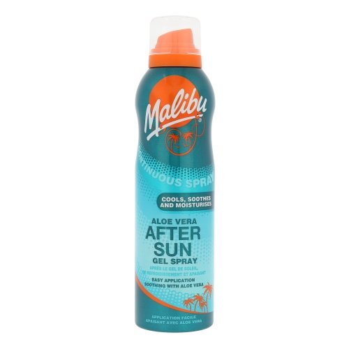 Malibu Aloe Vera Aftersun Gel Spray Vėsinantis purškiamas gelis po saulės