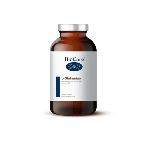 Biocare L-Glutamine Amino Acid L-glutamino amino rūgštis