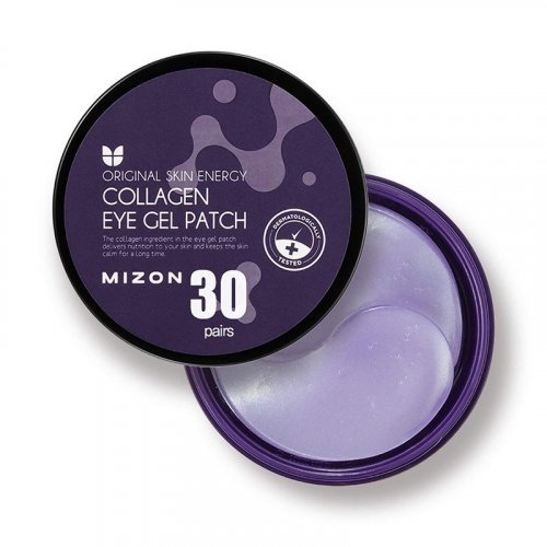 Mizon Collagen Eye Gel Patch Hidrogelio paakių kaukės su kolagenu