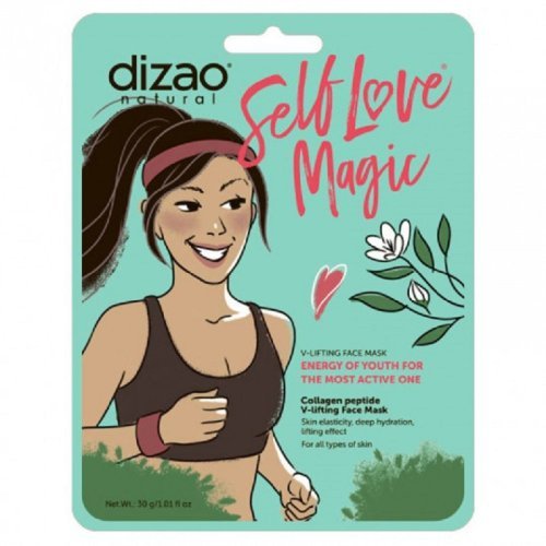 Dizao Collagen Peptide V-lifting Face Mask Sejas maska ar liftinga efektu