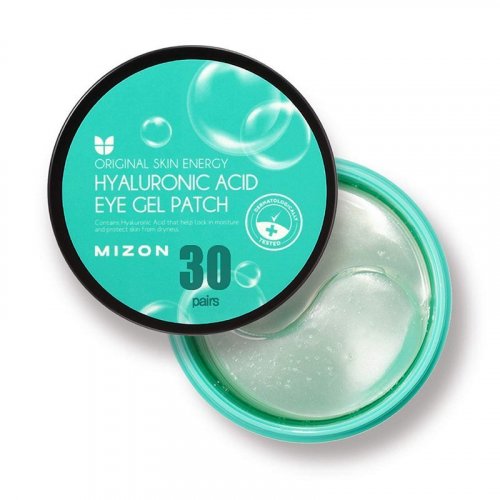 Mizon Hyaluronic Acid Eye Gel Patch Paakių kaukės su hialuronu