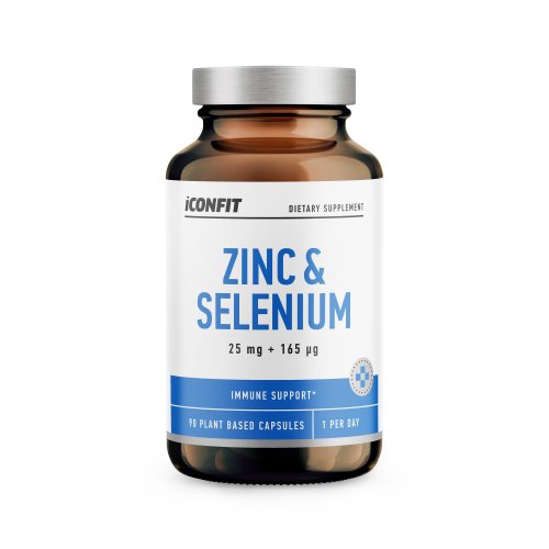 Iconfit Iconfit Zinc & Selenium Supplement 90 capsules