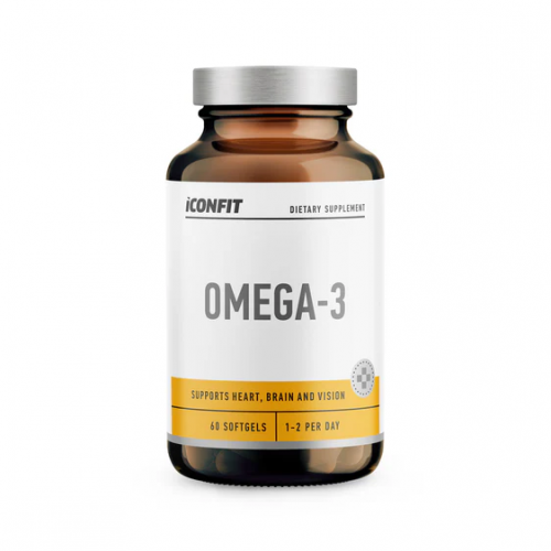 Iconfit Omega-3 Capsules Omega-3 maisto papildas