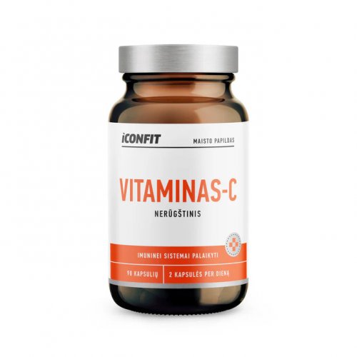 Iconfit Vitamin C - Non-Acidic C-vitamiin mittehappeline