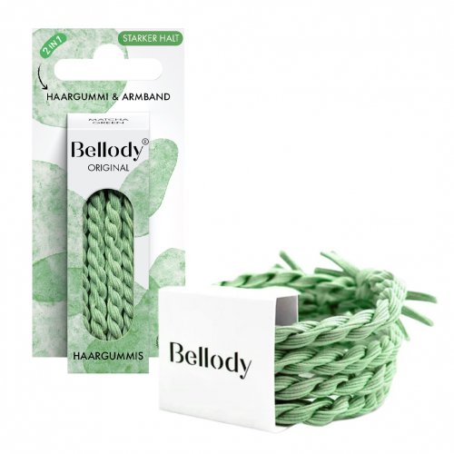 Photos - Hair Pin / Headband / Elastic Hair Tie Bellody Original Hair Ties 4 pcs. Matcha Green KS591671