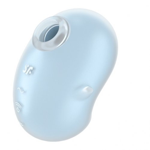 Satisfyer Satisfyer Cutie Ghost Double Air Pulse Vibrator Blue