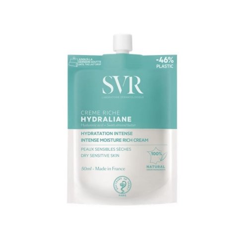 SVR Hydraliane Intense Moisture Rich Cream Drėkinamasis veido kremas dehidratuotai sausai odai