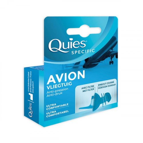 Quies Specific Air Travel Ear Plug Apsauginiai ausų kištukai skrydžiams